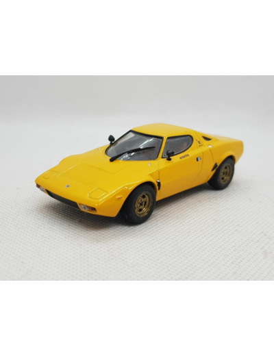 LANCIA STRATOS 1972-78 JAUNE MINICHAMPS 1/43 BOITE