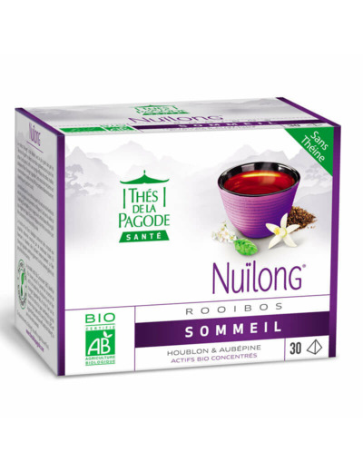 Nuilong Rooibos sommeil-30 sachets-Thés de la Pagode