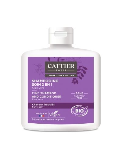 Shampoing soin 2 en 1 Cheveux bouclés 250ml