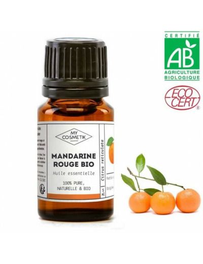 Huile essentielle de Mandarine Rouge BIO (AB) - 5ml - My Cosmetik