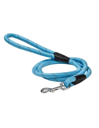Laisse tubulaire bleu pour chiens Bobby