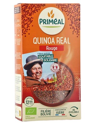 Quinoa rouge Bio-500g-Priméal