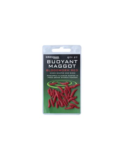 asticots flottants rouge drennan