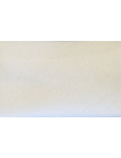 Tissu doublure couleur Blanc black out occultant enduit laize 280cm au mètre