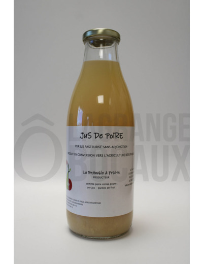 Jus de Poire - La Branche à Fruits