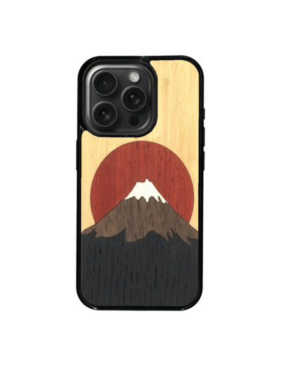 Coque iPhone 14 Pro + MagSafe® - Le Mont Fuji