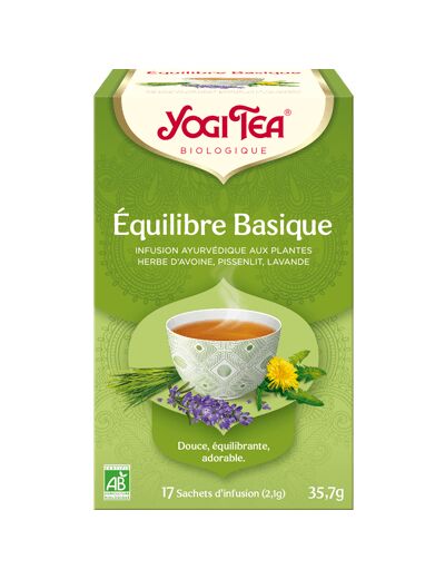 Infusion équilibre basique bio-17 sachets-Yogi Tea