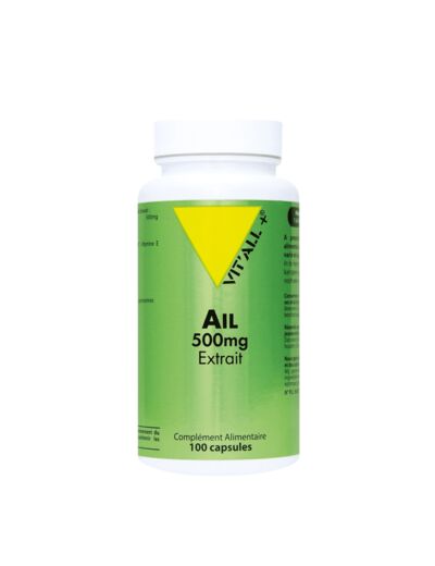 Ail, extrait-500mg-100 capsules-Vit'all+