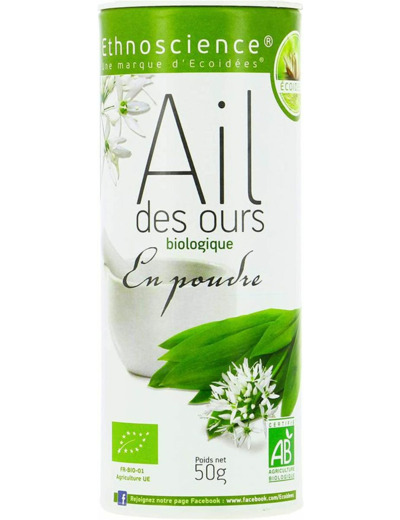 Ail des ours poudre 50g Ethnoscience