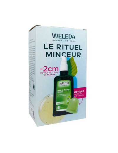 Le rituel minceur Huile de massage minceur + ventouse anti cellulite offerte