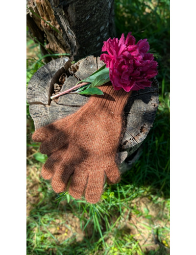 Gants GIVE ME FIVE - Terra cota