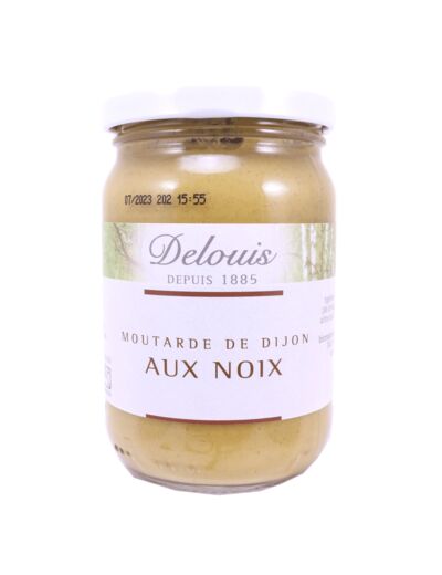 Moutarde de Dijon aux Noix Bio 200g