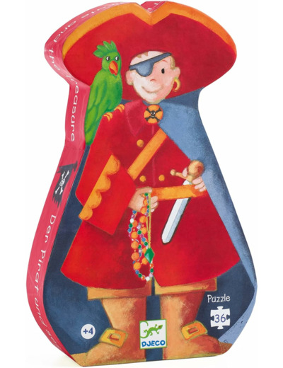 Puzzle 36 pcs - Le pirate et son trésor
