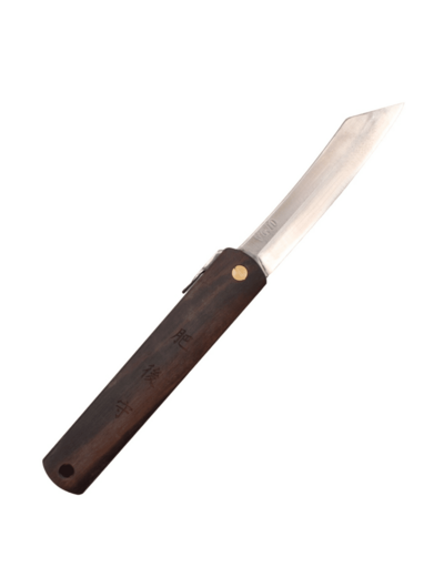 Couteau pliant higonokami VG-10 artisanal japonais (ébène)