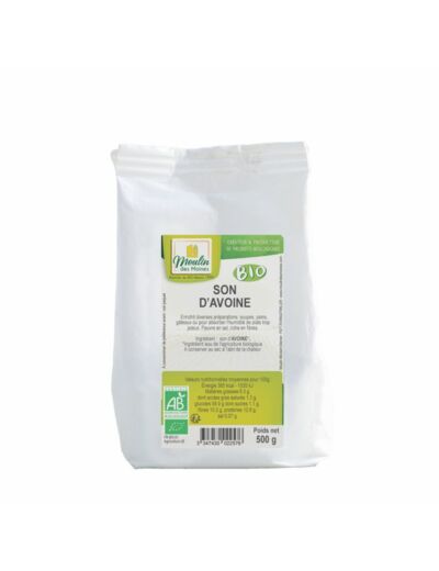 Son d'Avoine Bio-500g-Moulin des moines