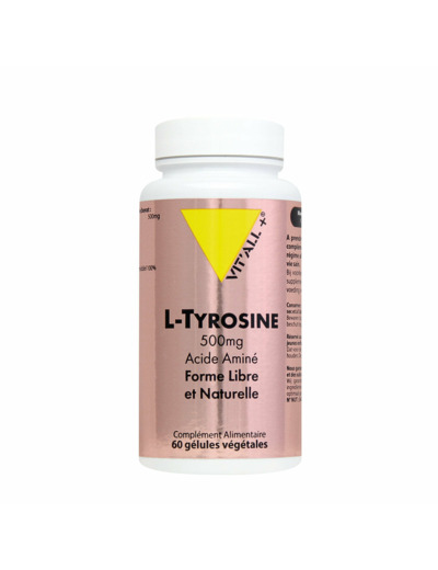 L-Tyrosine 500 mg-60 gélules-Vit'all+