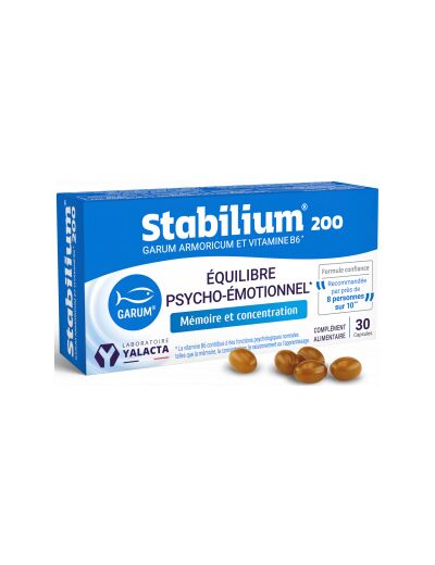 Stabilium 200 30 capsules