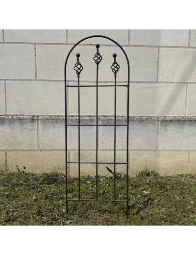 Treillage jardin fer plantes 41x124cm