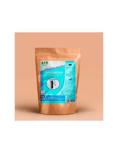 Binchotan 2 bâtonnets