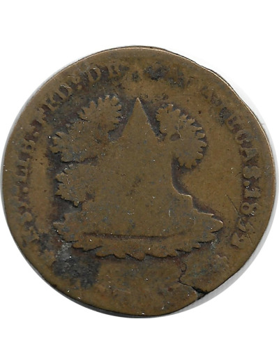 JETON - AVEI L EST LIB FED DE AGATECAS 1852 B+