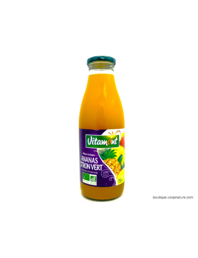 Jus d'Ananas Citron Vert Bio 75cl