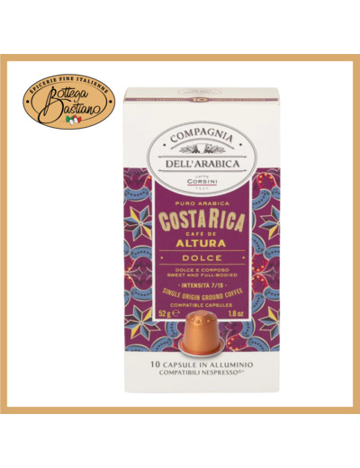Café Costa Rica 100% Arabica 10 Capsules 52G