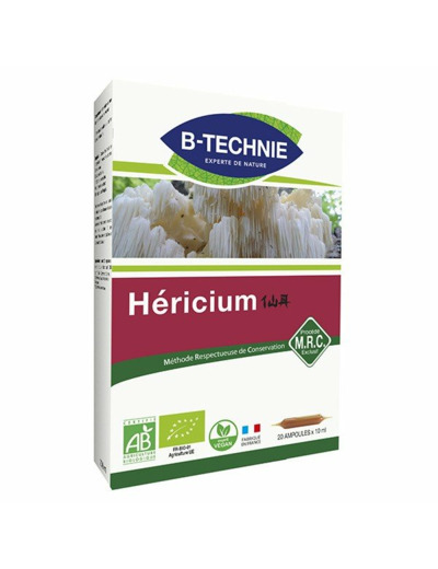 Hericium Bio-20 ampoules-Biotechnie