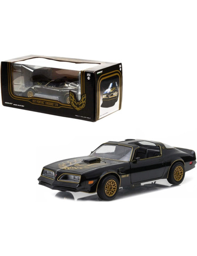 Pontiac Firebird Trans Am Noir et Doré 1977 1/24 - Greenlight 84036