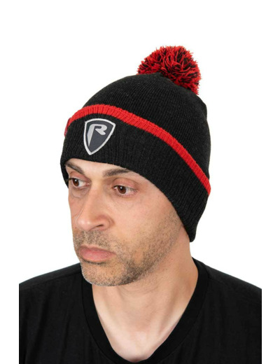 bonnet dark grey bobble rage