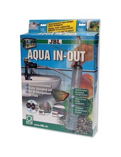Kit de changement d’eau pour aquarium à raccorder au robinet