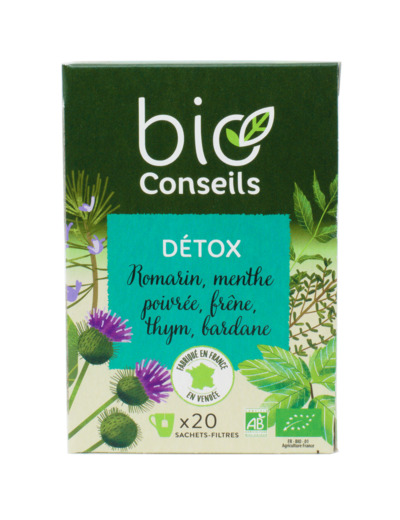 Infusion Détox Bio 20 Sachets