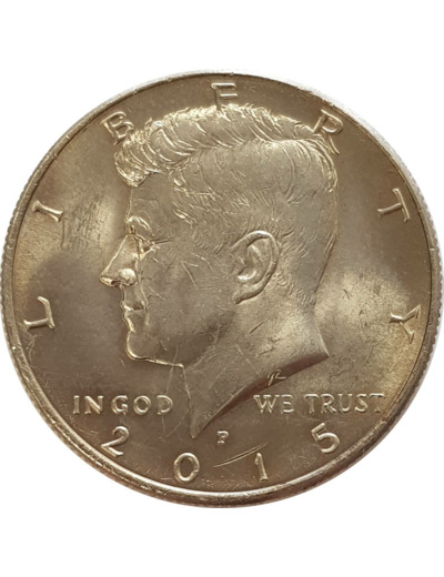 AMERIQUE (U.S.A) HALF DOLLAR KENNEDY (1/2 DOLLAR) 2015 P TTB+