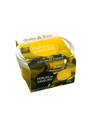 Perles de Saveurs Citron & Poivre