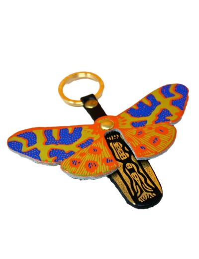 Porte-clefs "Papillon multico" Ark Design