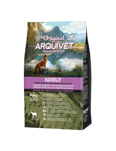 Arquivet Original pour chiens adultes, Agneau & Riz - 3Kg