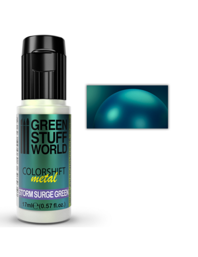 Peinture - Colorshift Metal "Chameleon" 17ml - Storm Surge Green