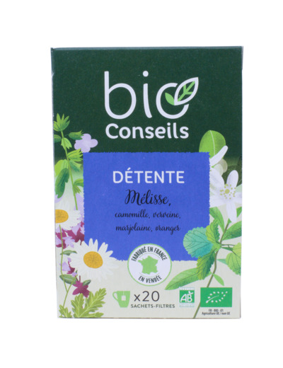 Infusion Détente Bio 20 Sachets