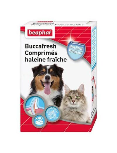 Buccafresh pour chien & chat - 40 comprimés