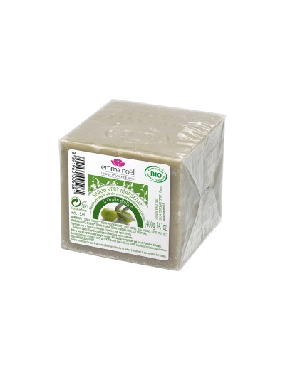 Savon Vert de Marseille 400g