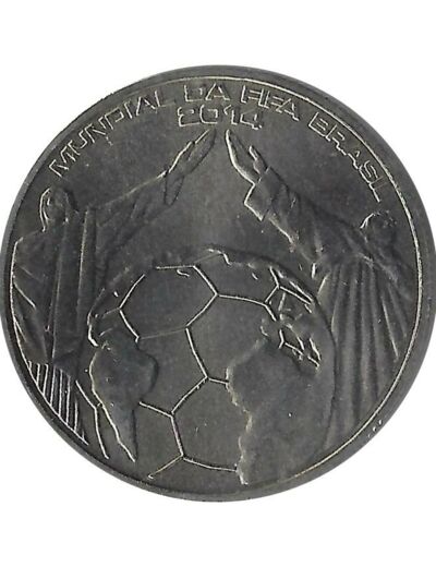 PORTUGAL 2014 2,50 EURO MUNDIAL DA FIFA BRASIL SUP