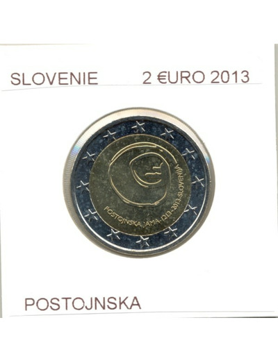 SLOVENIE 2013 2 EURO POSTOJNASKA UNC
