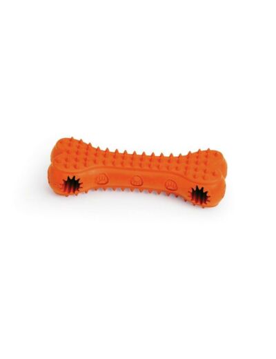 Rubber treat bone pour chien - 15cm