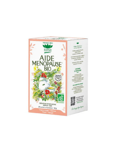 Tisane Aide Ménopause bio 20 sachets