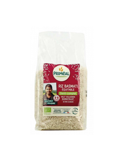 Riz basmati 1/2 complet 500g