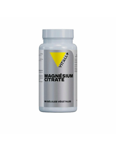 Magnésium Citrate-90 gélules-Vit'all+