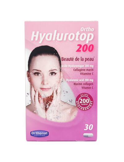 Hyalurotop 200 Beauté de la Peau Bio 30 gélules