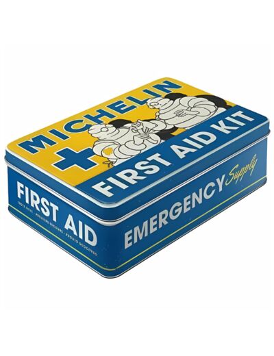 Boite métal Michelin First Aid Kit - 23 x 16 x 7 cm - NA30760