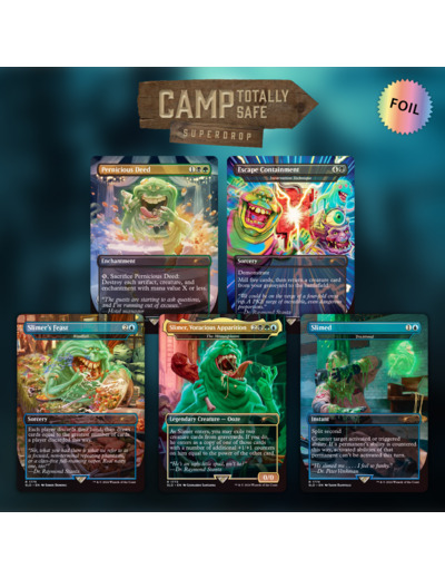 Secret Lair x Ghostbusters: Slimer Foil Edition