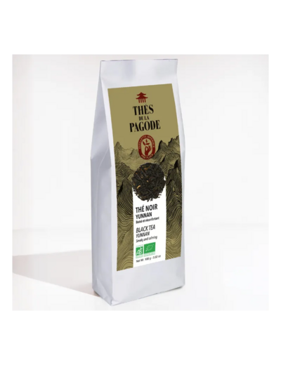 Thé Noir Yunnan Bio-100g-Thés de la Pagode