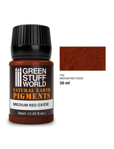 Pigments poudre - Medium Red Oxide 30ml